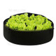 Garden Round Planter Box Planting Beds Grow Pot Felt Bag for Potato Fruit Herbs Flowers Vegetables - Black, S