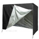 Outdoor Swing Hanging Chair Protection Cover Two Zipper UV Protection Universal Cover Garden Waterproof Dust Cover - Black