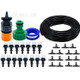 33ft Drip Irrigation System Plant Garden Yard Automatic Watering Hose Micro Sprinkler Kit