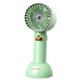 WEKOME WT- F22 Mini Handheld Fan USB Charging Low Noise Operation Summer Cooling Desktop Fan - Green