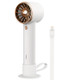 BASEUS Flyer Turbine 4000mAh High Capacity Handheld Fan Summer Cooling Fan with iP Cable - White