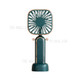 TX6 USB Rechargeable Mosquito Repellent Portable Folding Neck Fan - Green