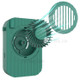 Y2 Mini Portable Handheld Desktop Neck Hanging Fan Cooler Rechargeable Summer 3-Speed Cooling Fan - Midnight Green
