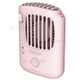 UV Disinfection Lamp Aromatherapy Power Bank Multi-functional Cooling Fan Neck Hanging Portable Mini Fan - Pink