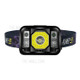 E-SMARTER 607 3 Light Source LED Headlight 5 Modes Wave Control Super Bright Fishing Night Head Lamp Flashlights