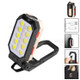 E-SMARTER W599A Folding LED Work Light T6+COB Flashlight 4 Modes Camping Torch Emergency Light