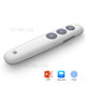 DOOSL Laser Wireless Presenter 2.4GHz Rechargeable Supports PowerPoint, Keynote and Prezi Page