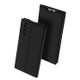 DUX DUCIS Skin Pro Series Horizontal Flip PU + TPU Leather Case with Holder & Card Slots for Galaxy Note 10(Black)