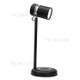 Desktop Lamp with Bluetooth 5.0 Speaker Table Lamp with Wireless Charger, Adjustable Brightness Color Temperature - Black
