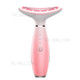 Neck Massager 45-degrees Celsius Heat Vibration Anti-Wrinkles Neck Face Massager Skin Lifting Tightening Device