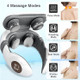 Remote Control Neck Massager Cordless Electric Pulse Neck Massagers with 4 Massage Modes 9 Levels Intensity Intelligent Shoulder Heat Massager
