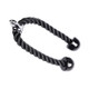 Tricep Rope Cable Attachment Exercise Machine Abdominal Crunches Pulley System Gym Pull Down Rope