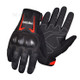 BOODUN 1099 Riding PVC Hard Shell Protective Gloves Breathable Full Finger Motorcycle Mittens - Black/S