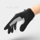 KYNCILOR AA0041 Cycling Gloves Full Finger Bike Gloves Thickened SBR Padded Shock Absorbing Touch Screen Gloves Bicycle Fitness Gloves for Men and Women - Black//M