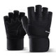 KYNCILOR A0096 Half Finger Gym Fitness Weightlifting Compression Wrist Support Anti-slip Training Gloves - M