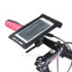 GUB 919 6-inch Cycling Bicycle Front Tube Handlebar Touch Screen Phone Bag - Black