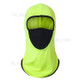 Summer Ice Silk Balaclava Face Cover Breathable Mesh Sun Protection Neck Gaiter Scarf for Outdoor Activities - Fluorescent Green