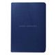 Litchi Texture 360 Degree Rotation Leather Case with Holder for Galaxy Tab S2 9.7 / T815 / T810(Dark Blue)