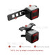 Smart Bike Night Riding Tail Light USB Rechargeable Auto On/Off Flashing Lamp with 6 Light Modes