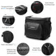 INBIKE Insulated Bike Handlebar Cooler Bag Waterproof Touch Screen Phone Pouch Bicycle Front Basket Reflective Cycling Handlebar Storage Bag