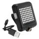 MTB Bike Taillight 64LED Intelligent Turn Signal Stoplight Bicycle Projective Warning Light USB Charging Lamp