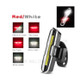 Bike Tail Light COB Highly Bright Rear Cycling Light USB Chargeable - Red / White