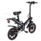 NIUBILITY B14 Adult Folding Electric Bicycle 400W Ebike 14 Inch 48V 15Ah 80KM Range Electric Bike - Black