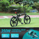 NIUBILITY B20 E-Bike with 42V 10.4AH Battery Electric Bicycle with Pedal - Black