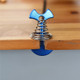 LUCKSTONE THFSK-003 Adjustable Tent Rope Buckle Fishbone Anchor Hooks Awning Cover Stake Fixed Nail - Blue