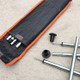 LUCKSTONE JZT-BHT-BK Anti-Puncture Plug Plastic Tent Support Rod Protective Sleeve - Black