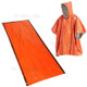 Emergency Survival Life Poncho Waterproof Camping Gear Outdoor Blanket Reusable Thermal Poncho Raincoat with Sleeping Bag - Type 1