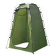 Camping Shower Tent Oversize Space 6FT Privacy Outdoor Bathroom Changing Dressing Room for Hiking Beach Picnic Fishing Potty - Army Green