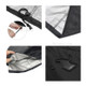 BBQ Cover 210D Waterproof Dustproof Cloth 85x40cm Outdoor Barbecue Stove Cover