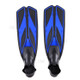 Flexible Comfort Swimming Fins Adult Profession Diving Fins Flippers - Blue / Size: S