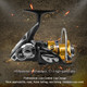 BR2500 5+1BB Fishing Reel 7.1:1 High Speed Metal Spool Plating Spinning Wheel Fishing Reel Tackle