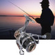 DEUKIO HS5000 6.7:1 5+1BB Spinning Fishing Reel Shallow Spool