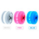 8Pcs Light Up Roller Skate Wheels Luminous Skateboard Wheels  78A PU Cushion Wheels Skateboard, Longboard, Cruiser - Pink