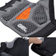 One Pair Half-Finger Gloves Mountain Bike Motorcycle Riding Off-Road Gloves - Black/Size: M