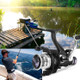 9+1 BB Fishing Reel Dual Brake System Spinning Reel with Interchangeable Handle Fishing Tool - LJ3000