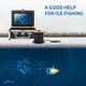 7 Inch 1200TVL For Ice Sea Underwater Fishing Camera Fish Finder with LED Lamps