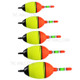 5Pcs/Pack 5g-50g EVA Foam Fishing Floats Fishing Floating Foam - Style B