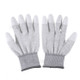 TOP FIT PU Coated Finger Anti-Fingerprint Cut Protection Glove Size L