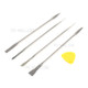 5Pcs/Set Double-sided Metal Sticks with Opening Triangle Pry Tools for Smartphones