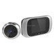 DD1 Smart Electronic Cat Eye with 2.8 inch LCD Screen, Support Infrared Night Vision / Doorbell / Camera(Silver)