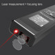 40m Smart Digital Laser Distance Meter Range Finder USB Charging Rangefinder Handheld Distance Measuring Meter