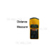 Ultrasonic Distance Measurer Laser Point Distance Measuring Tool for Realtor Builders - Yellow