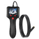 P100 10m Rigid Cable, Car Inspection 1080P Inspection Borescope 5.5mm Lens 2.4 Inch IPS Screen HD Industrial Endoscope Camera