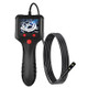 P100 2m Rigid Cable, 6-LED Pipe Inspection Borescope 8mm Lens 2.4 Inch IPS Screen HD 1080P Industrial Endoscope Camera - Side Lens