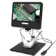 ANDONSTAR AD208 8.5 Inch LCD Screen 5X-1200X Digital Microscope Adjustable Microscope for Repairing (Battery Included)