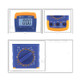BEST BST-B830L LCD Display Digital Multimeter Handheld AC / DC Tester - Blue + Orange